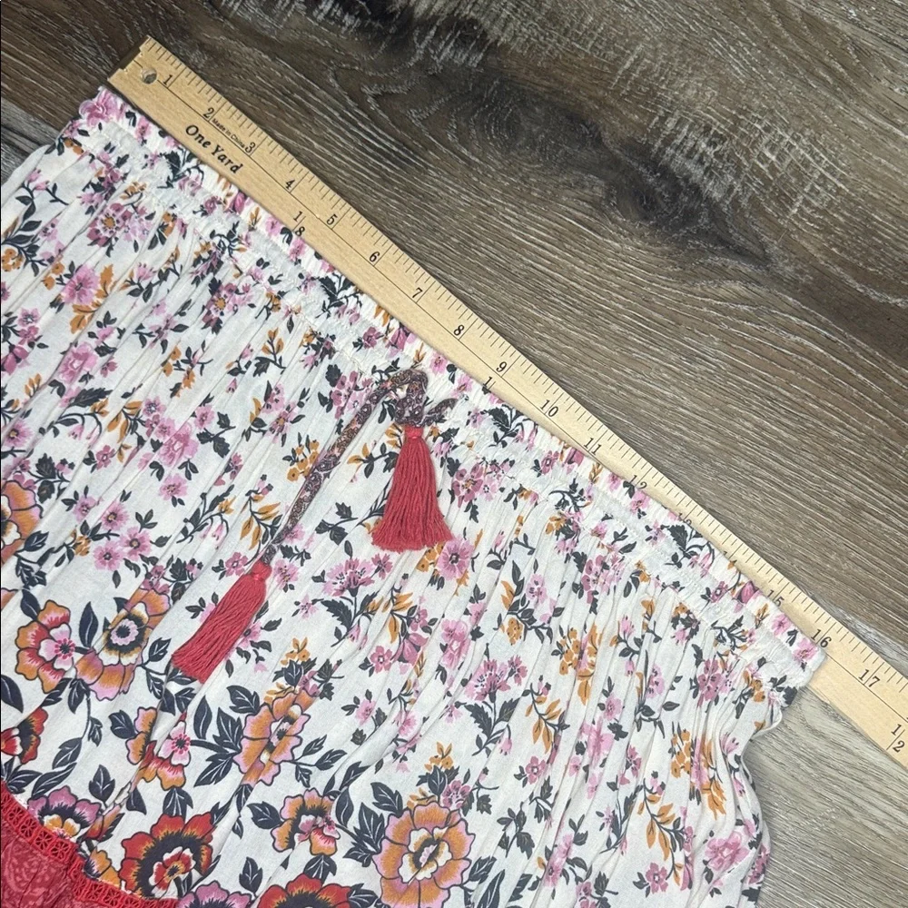 NWT Spell Elle Boho Mini Skirt in Rosewood Size Large - Picture 16 of 16